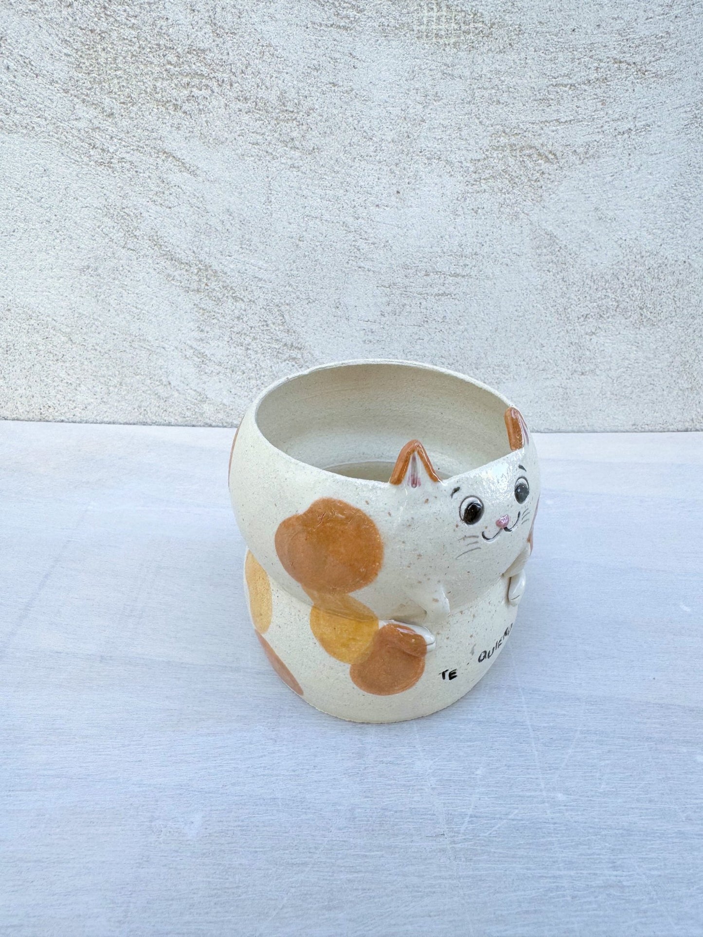 Gatito Te Quiero - Mo Terra Pottery