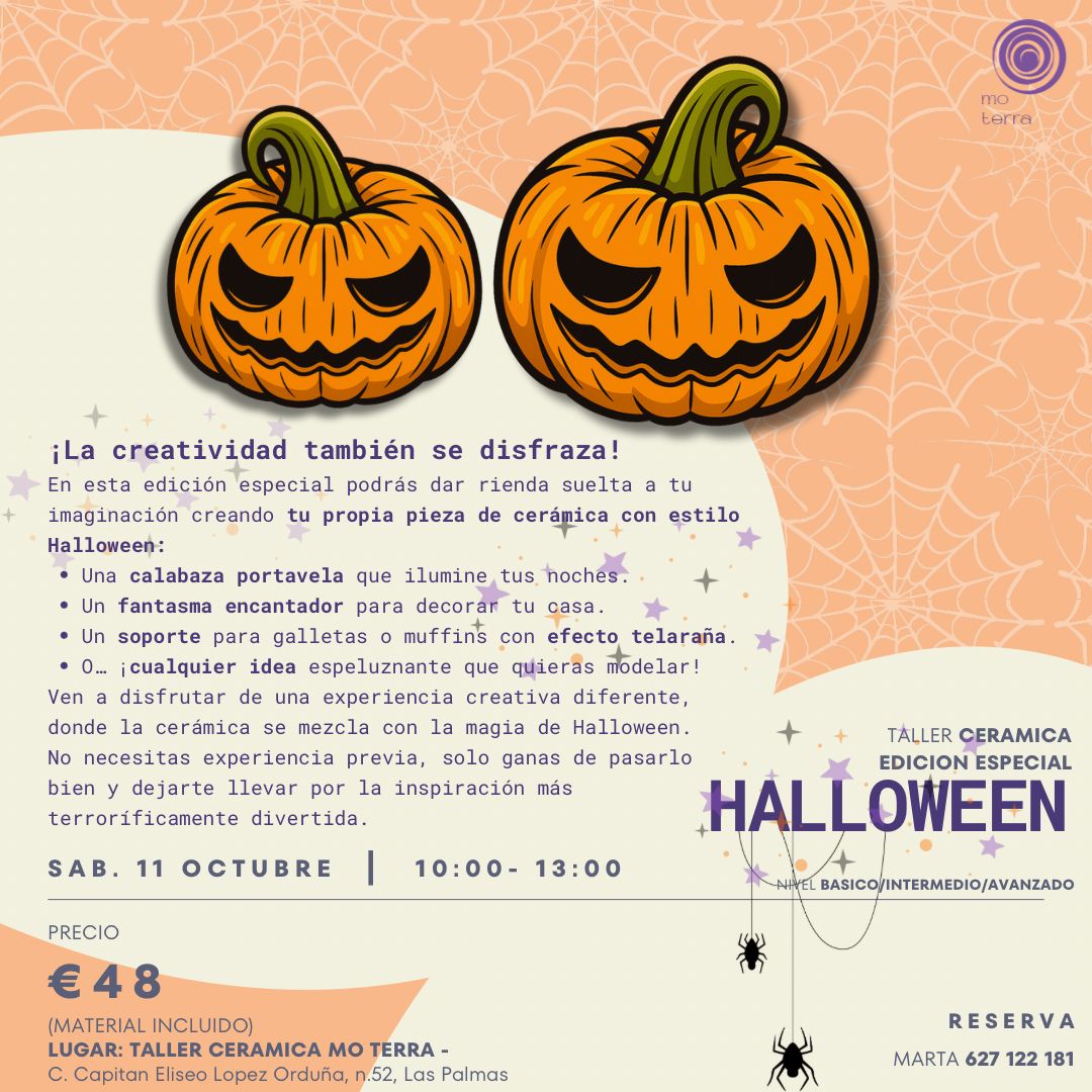 Halloween **Edicion Especial** - Mo Terra Pottery