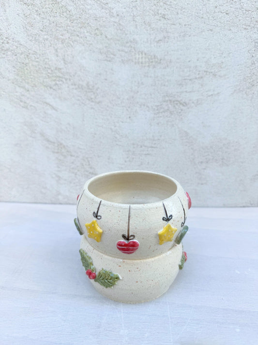 Taza Navidad - Mo Terra Pottery