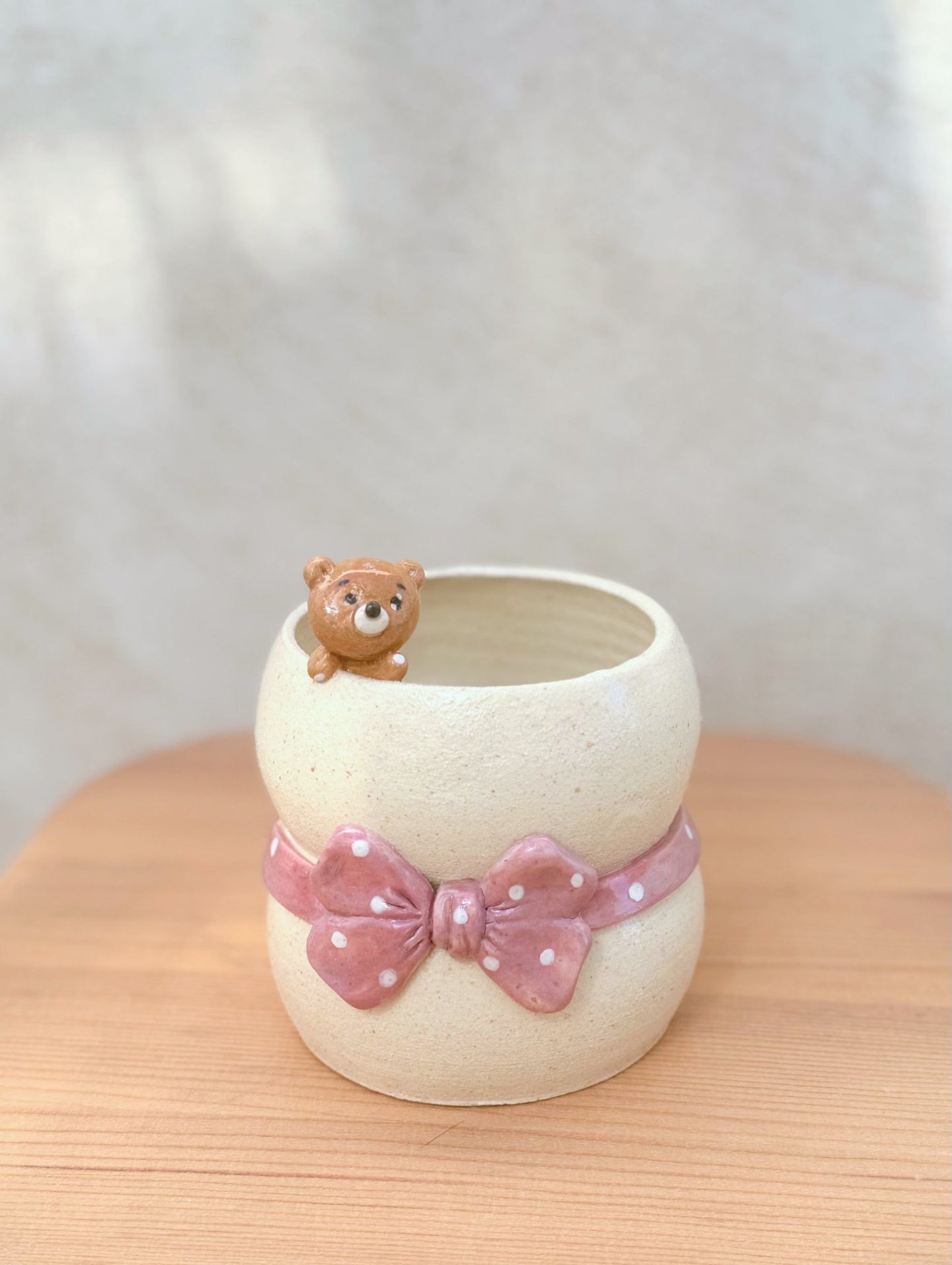 Taza Osito Cariñoso - Mo Terra Pottery