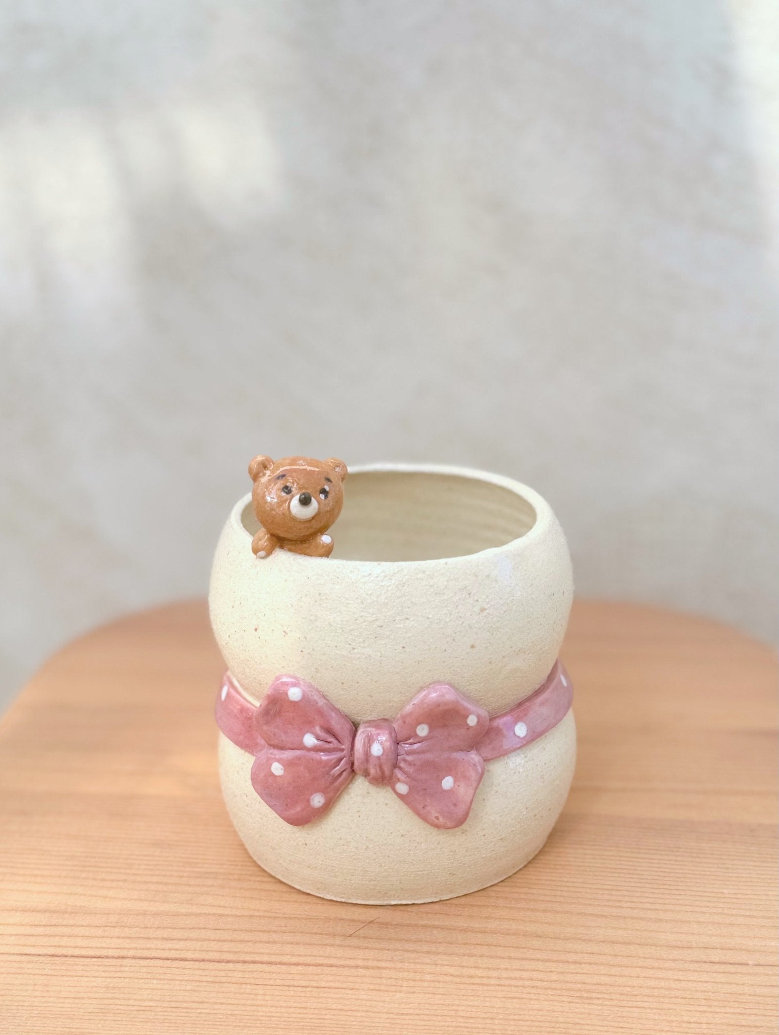 Taza Osito Cariñoso - Mo Terra Pottery