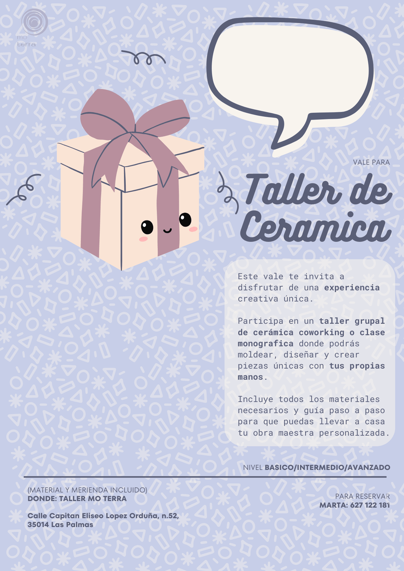 Vale Taller - Mo Terra Pottery