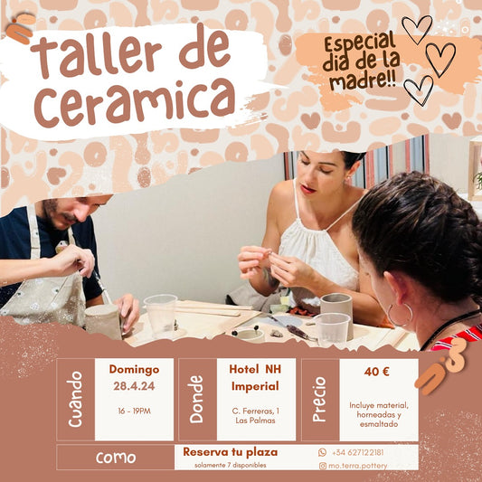 ❣️❣️❣️ Nuevo Horario ❣️❣️❣️ Taller de Ceramica en las Palmas de Gran Canaria
