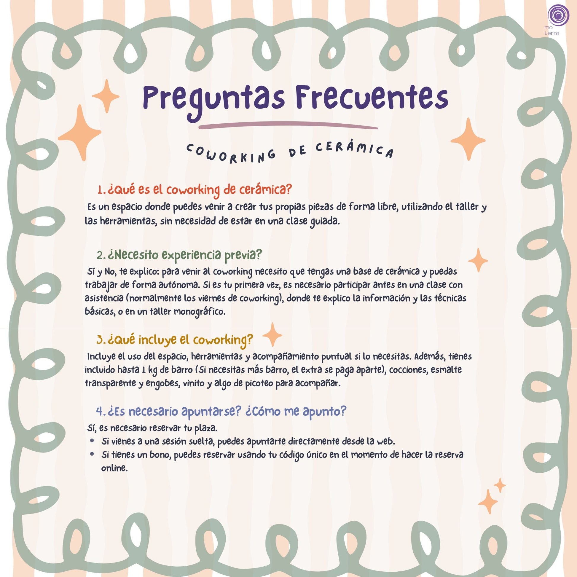 Cerámica, Vinito y Buen Rollito - MIERCOLES - Mo Terra Pottery