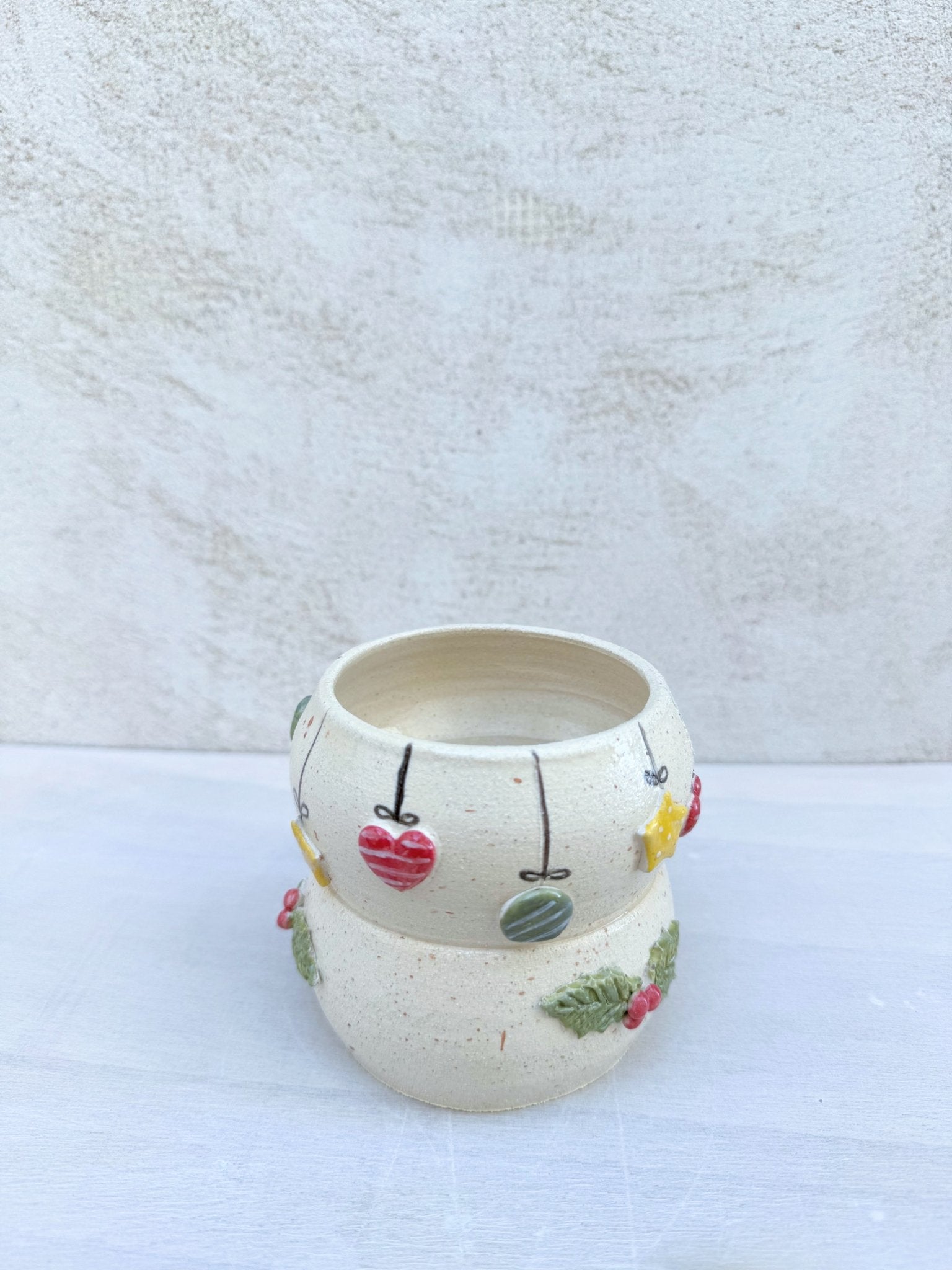 Taza Navidad - Mo Terra Pottery
