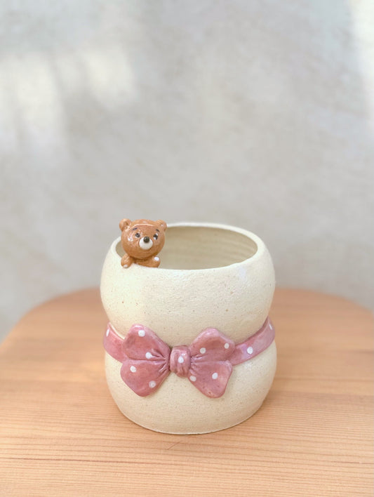 Taza Osito Cariñoso - Mo Terra Pottery